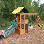 Treasure Cove Wooden Swing Set