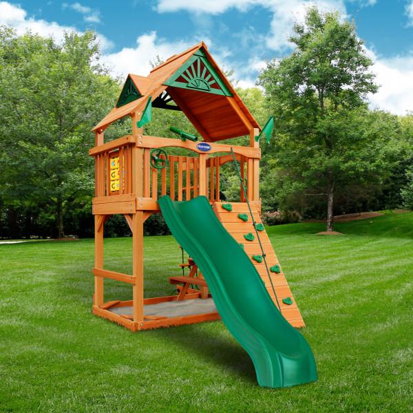 Chateau Tower AP Wooden Swing Set