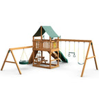 Frontier AP Wooden Swing Set