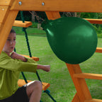 High Point Wooden Swing Set