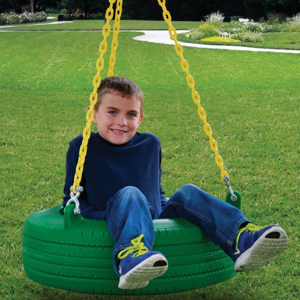 Sun Valley Deluxe Wooden Swing Set