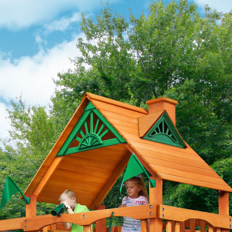 Chateau AP Wooden Swing Set