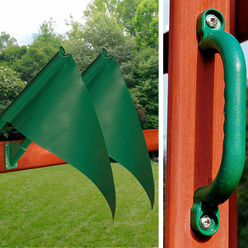 Empire AP Wooden Swing Set