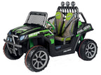 Polaris Ranger RZR Green Shadow 24-Volt Ride On Vehicle