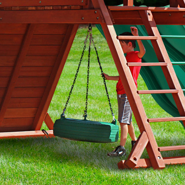 Sun Palace Extreme Wooden Swing Set