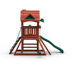 Five Star II Space Saver Wooden Swing Set