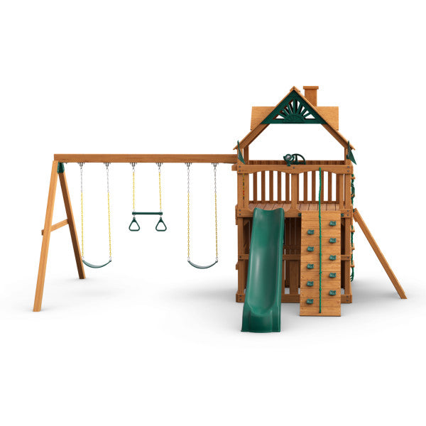 Chateau Clubhouse AP Wooden Swing Set