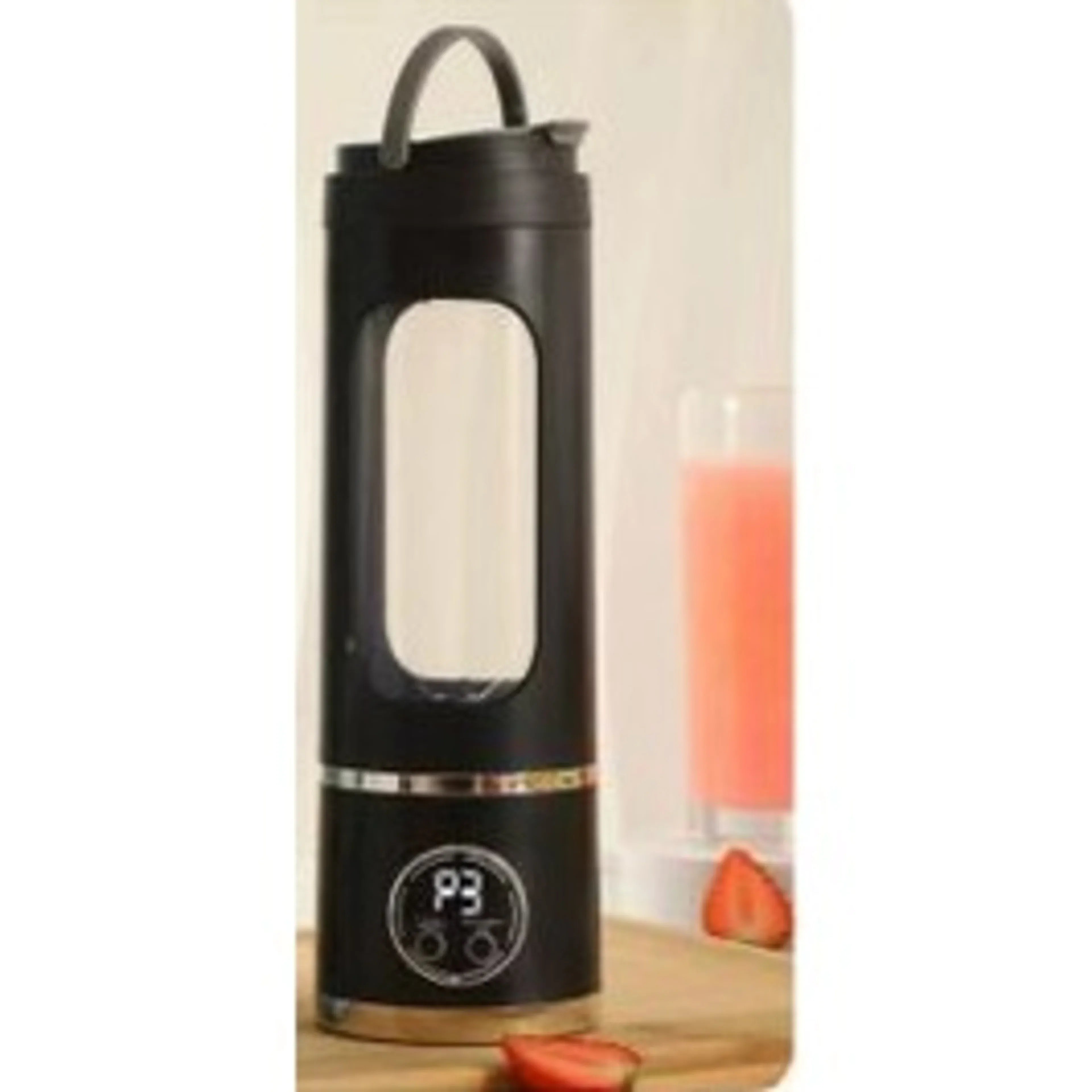 USB Portable Electric Juicer- Large Capacity Stainless Steel for Milk Fruit Household Juicer Mixer Blender Machine