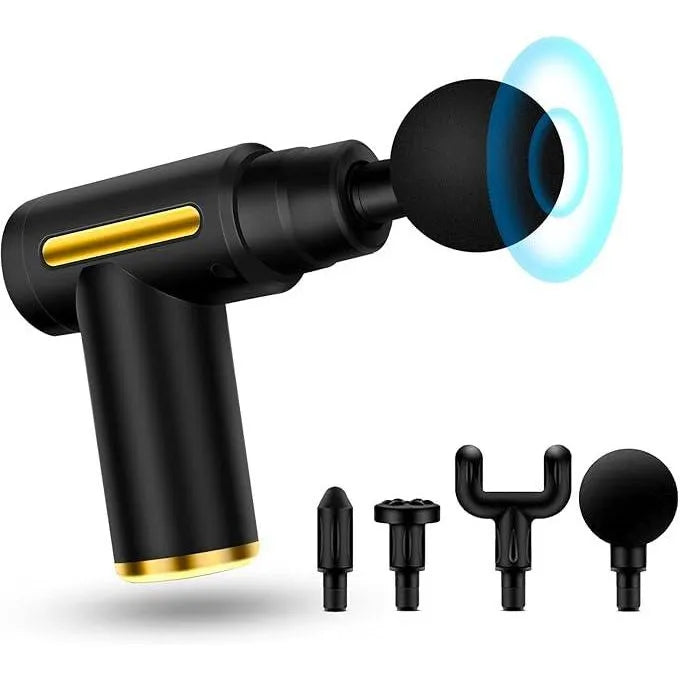 Portable Mini Muscle Massage Gun-Handheld Electric Deep Tissue Percussion Muscle Massager, Ultra Quiet Pain Relief Fascia Gun