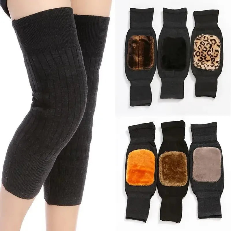 Premium Woolen Knee Warmer – Winter Support, Pain Relief & Joint Protection