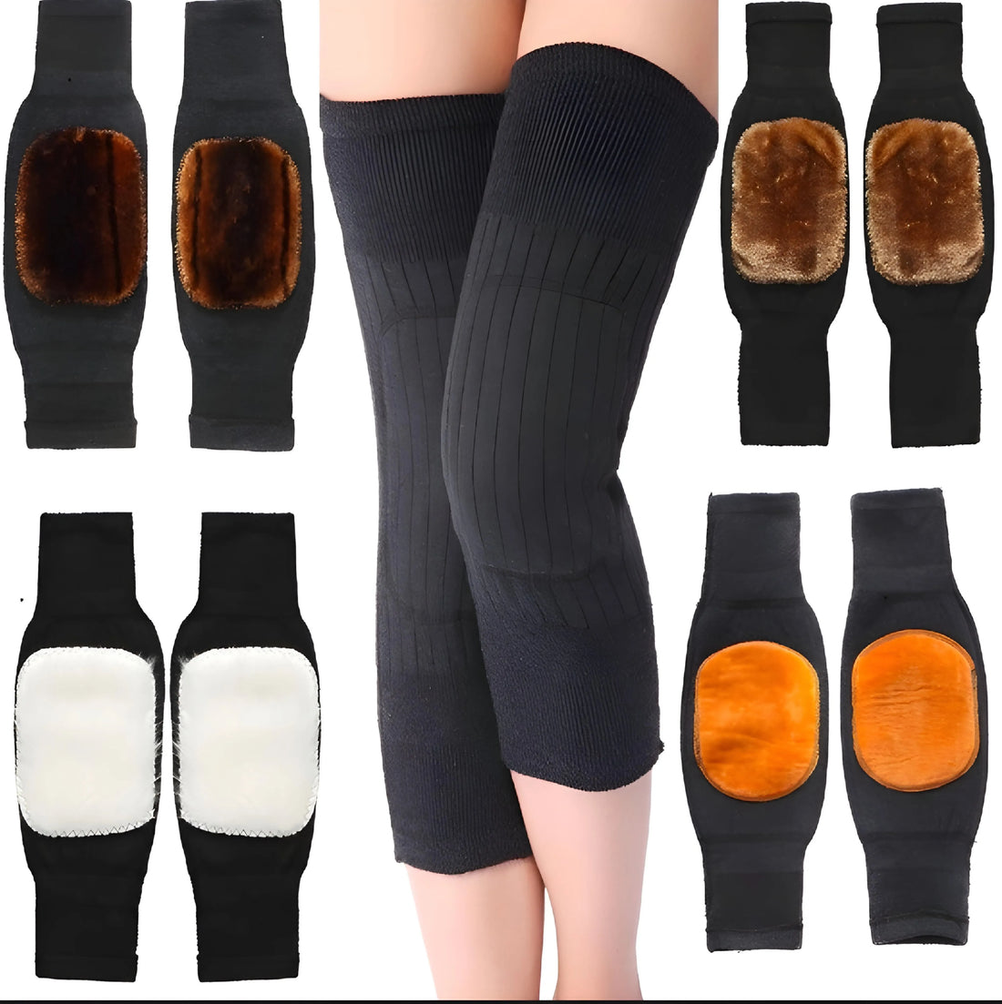 Premium Woolen Knee Warmer – Winter Support, Pain Relief & Joint Protection