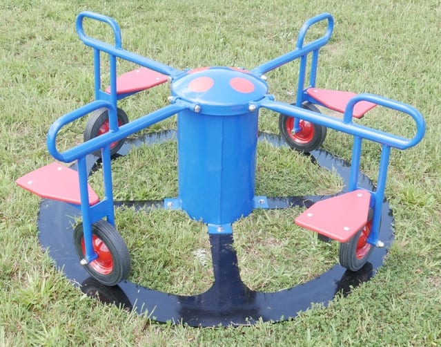 Mini Circle Cycle 4 Seat Inground Play Rider