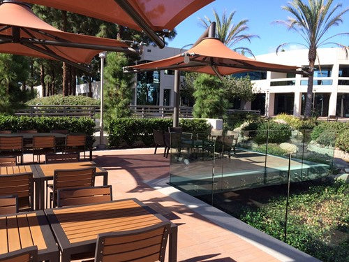 Solana Cantilever Single Post Shade Structure