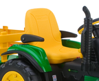 John Deere Ground Force Tractor With Trailer 12-Volt Ride On Vehicle