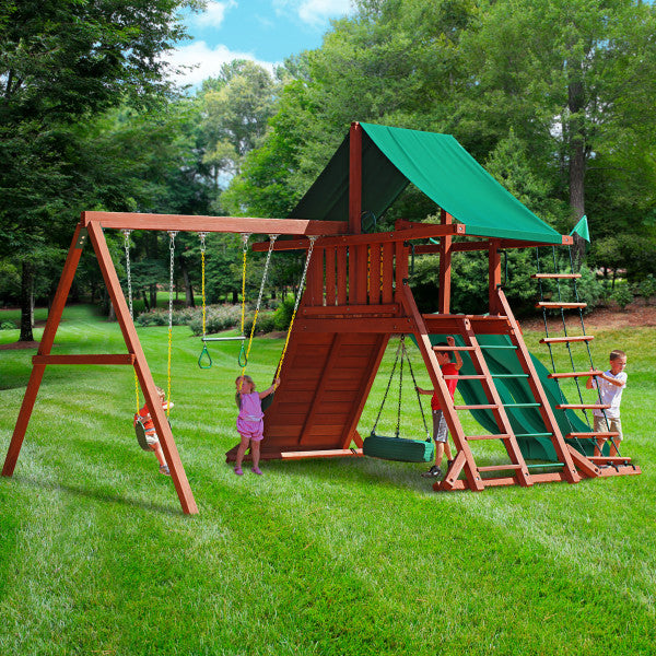 Sun Valley Extreme Wooden Swing Set