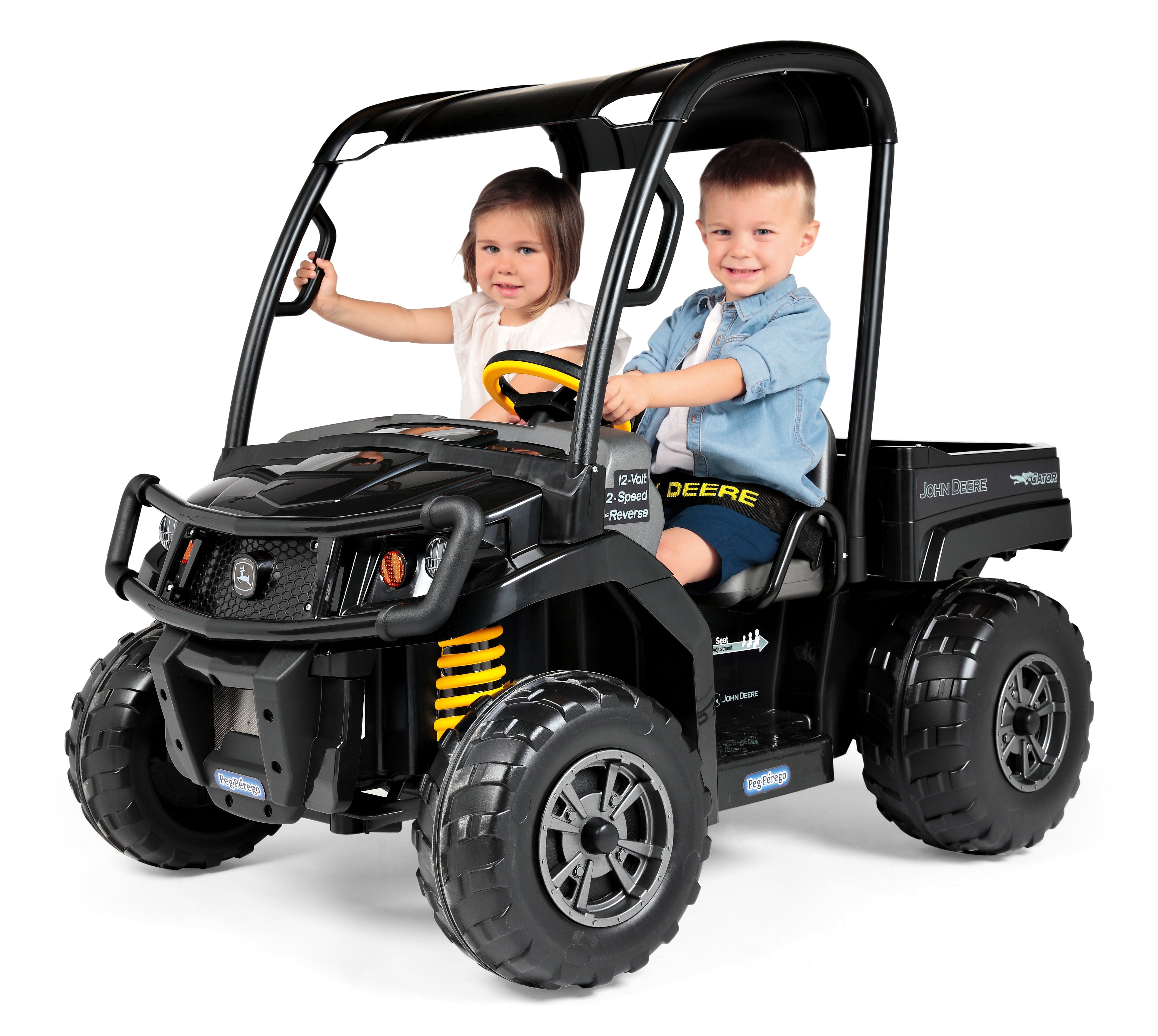 John Deere Gator XUV Midnight Black 12-Volt Ride On Vehicle
