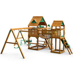 Pioneer Peak AP Wooden Swing Set