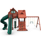 Sun Palace Deluxe Wooden Swing Set