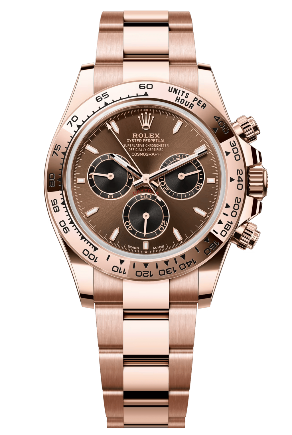 Rolex Cosmograph Daytona 40mm Everose Gold Chocolate Dial - 126505 - New 2025