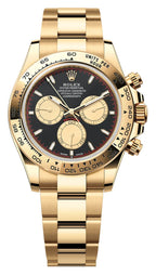 Rolex Cosmograph Daytona 40mm Yellow Gold "Paul Newman" Black Dial - 126508 - New 2025