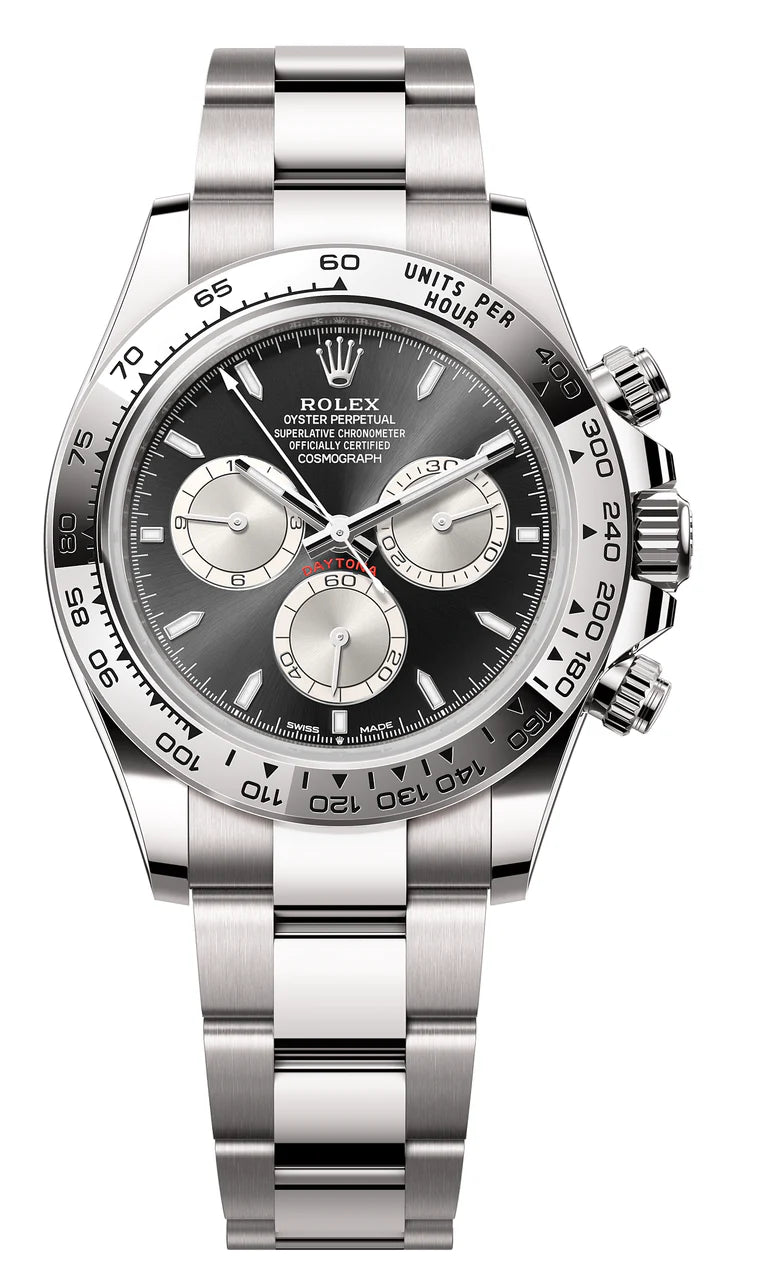 Rolex Cosmograph Daytona 40mm White Gold Black "Baby Le Mans" Dial - 126509 - New 2025