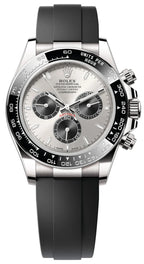Rolex Cosmograph Daytona 40mm White Gold Grey "Ghost" Dial Oysterflex - 126519LN - New 2025