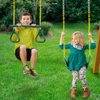 Free Standing Three Position Wooden Swing Set