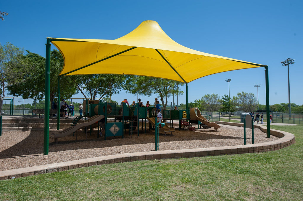 Sahara Roof Shade Structure with 4 Posts