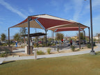 Hip Multi-Panel Shade Structure