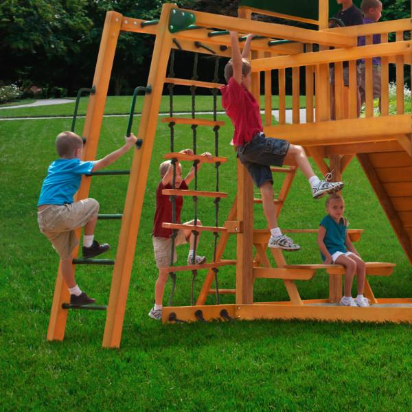 Navigator AP Deluxe Wooden Swing Set
