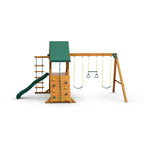 High Point Wooden Swing Set
