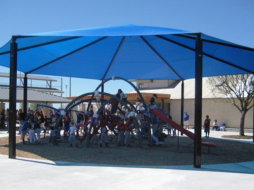 Octagon Shade Structure with 8 Posts