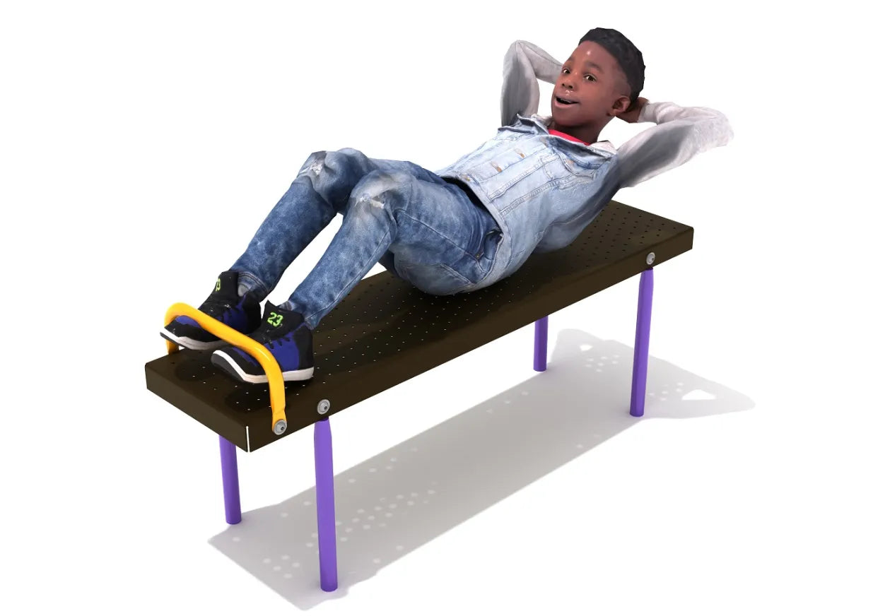 Straight Sit Up Bench