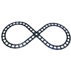 Figure 8 Conversion Model Train Track - Charcoal