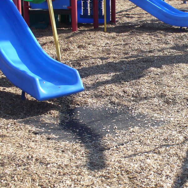 Rubber Swing Wear Mat - 4 Feet x 2 Feet