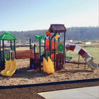 Plastic Playground Border with Spike, 12 Inches Tall