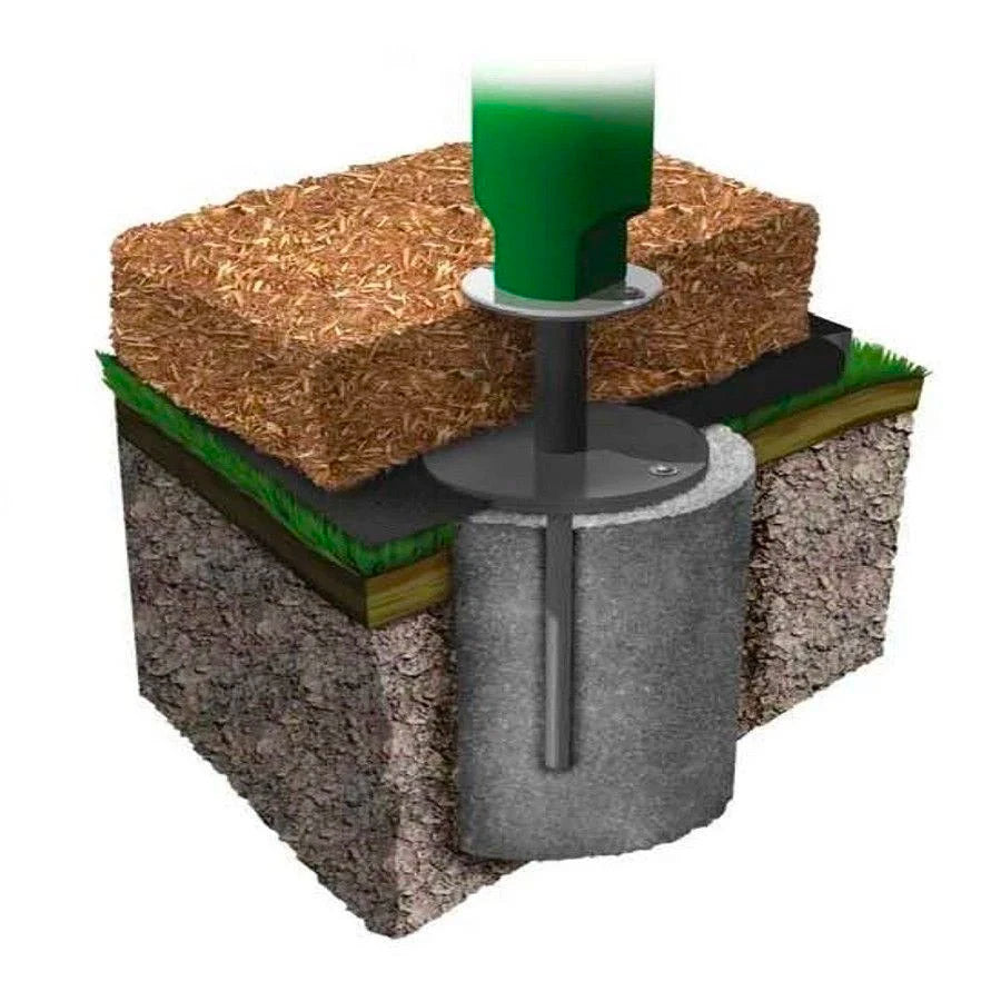 Mounting System For UltraPlay Playsystems Playgrounds
