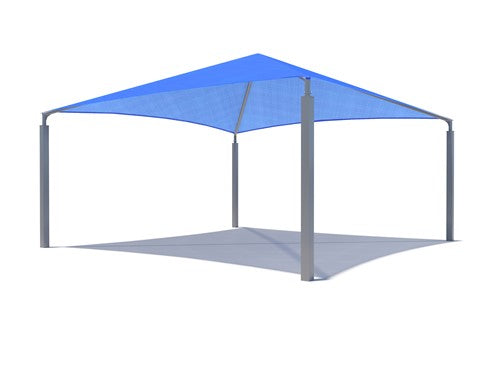 Pyramid Roof Shade Structure