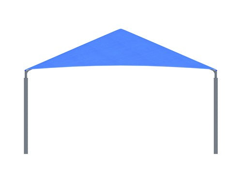 Pyramid Roof Shade Structure