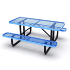 Rectangle Commercial Picnic Table