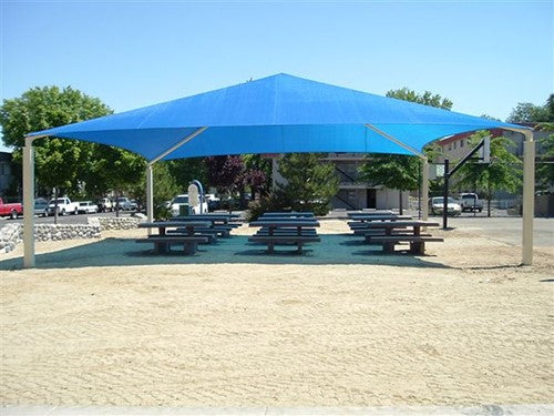 Pyramid Roof Shade Structure