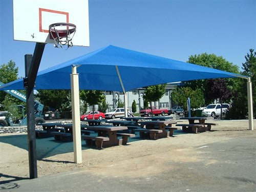 Pyramid Roof Shade Structure