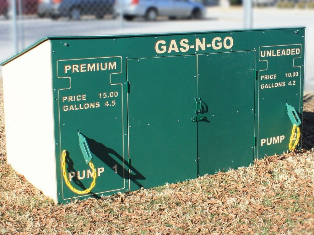 Trike Storage Gas N Go Commercial Play Event