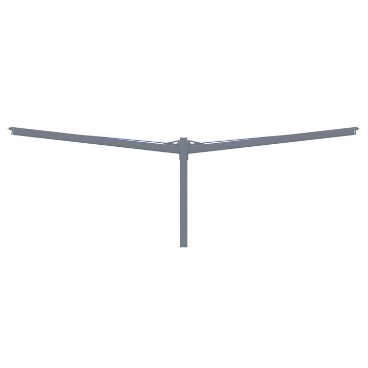 Cantilever Wing Cabled Double Slanted Shade Structure