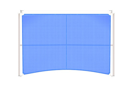 Cantilever Wing Cabled Shade Structure