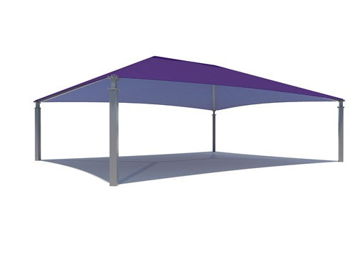Superspan Hip Roof Shade Structure