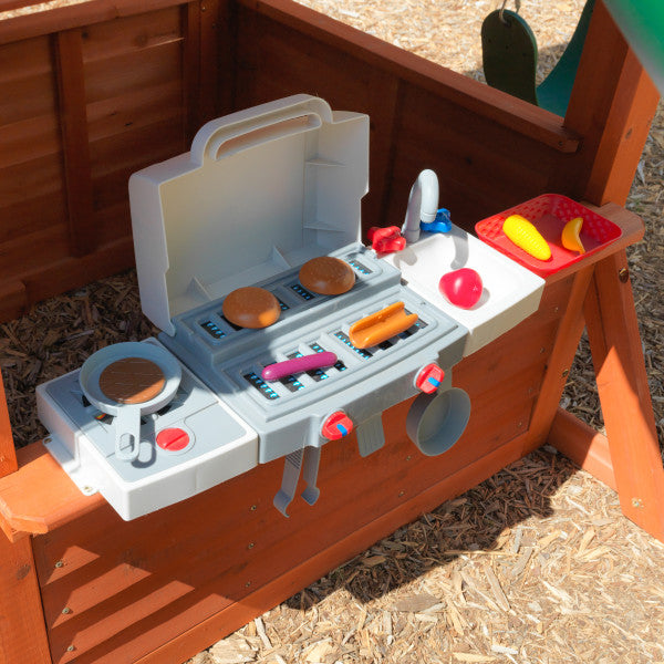 Copper Ridge Wooden Swing and Play Set