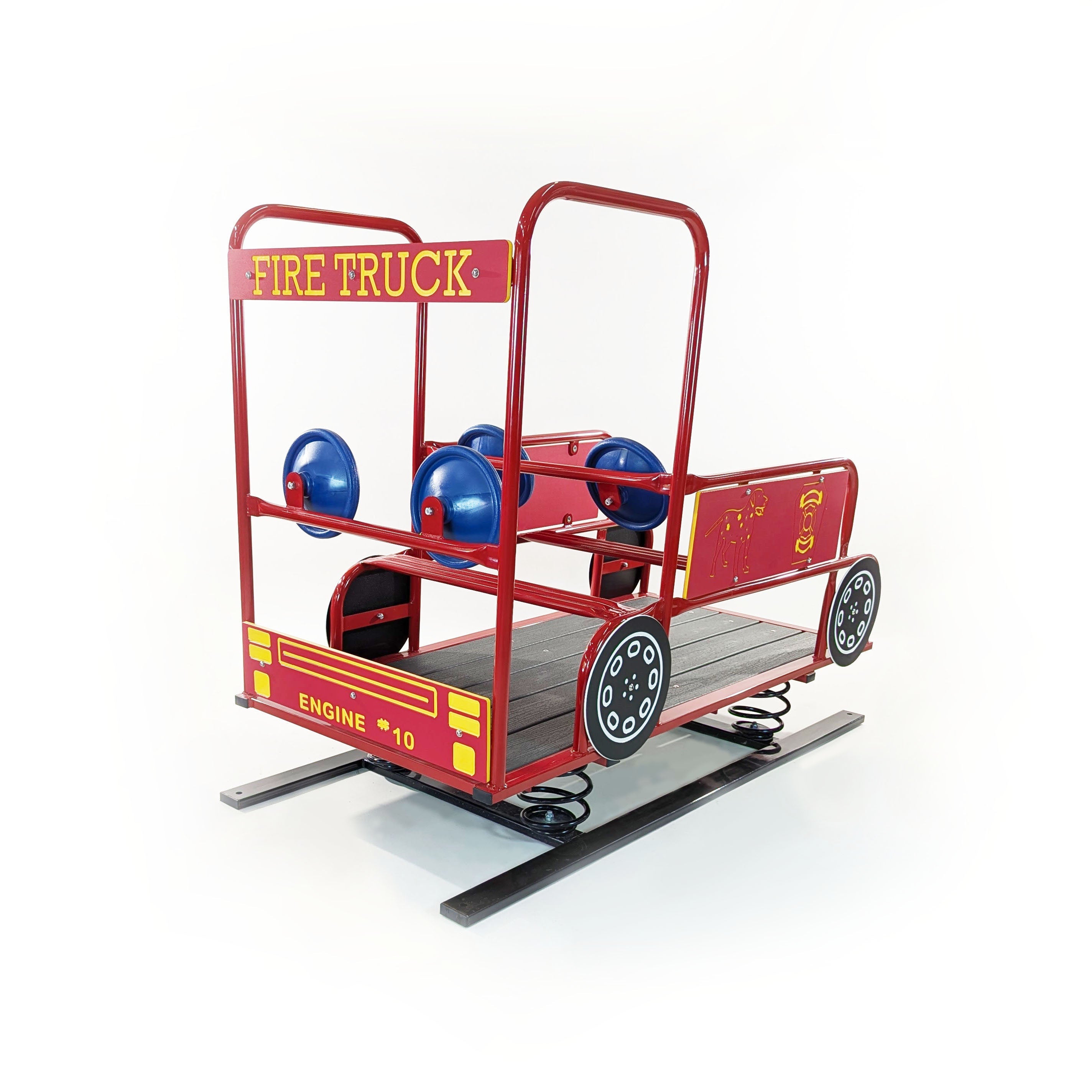 Fire Truck Spring Bouncer