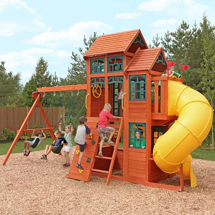 Canyon Ridge Wooden Swing Set
