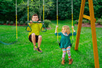 Mountaineer AP Wooden Swing Set